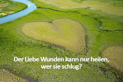Der Liebe Wunden kann nur heilen, wer sie schlug?